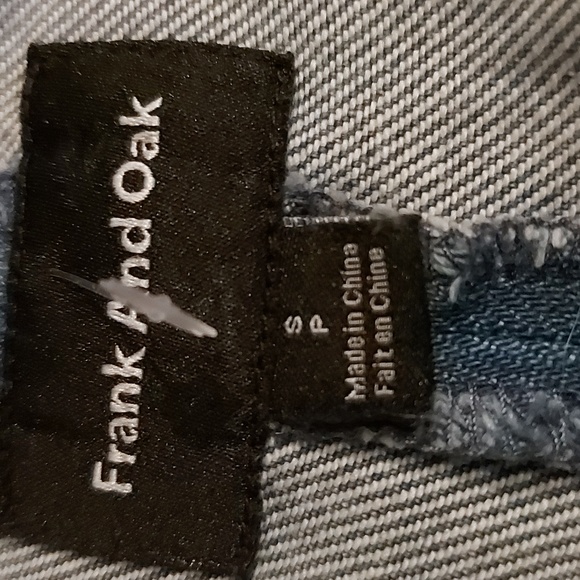 Frank and Oak Wide Legged Denim Jumpsuit - Picture 6 of 9